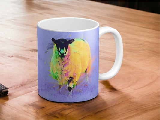 Flo and Flossy Sheep Mug