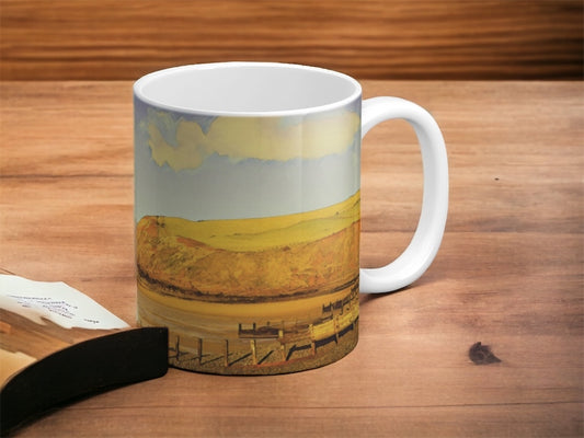 Sunlight Over St Bees Mug