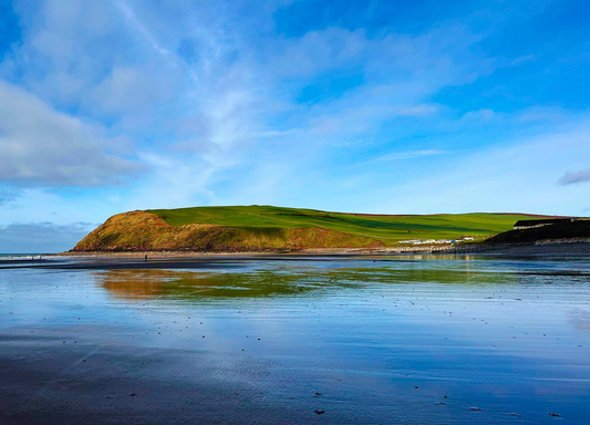 Framed Print of St Bees Reflections