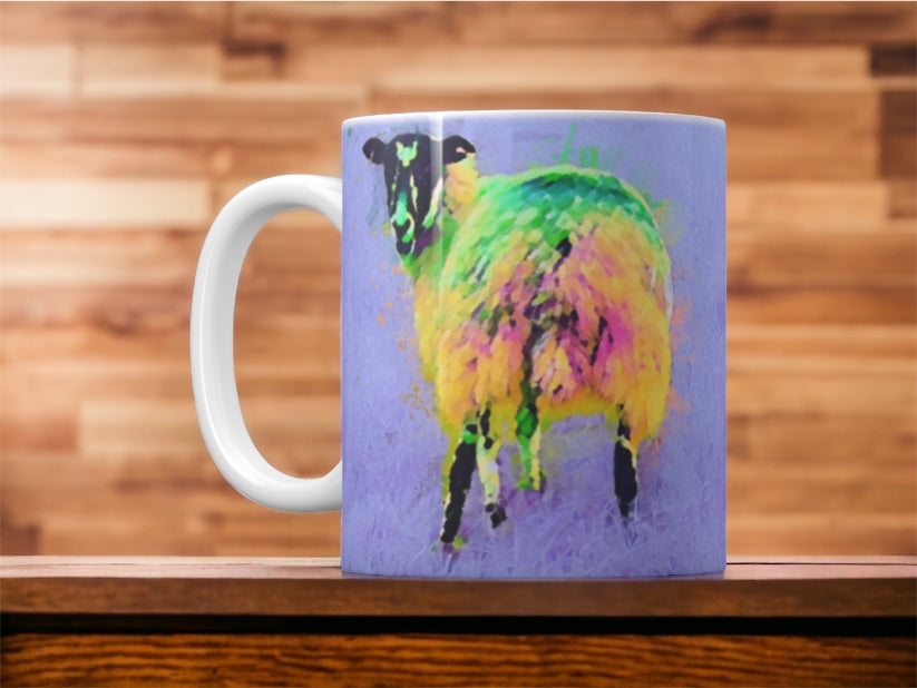 Flo and Flossy Sheep Mug