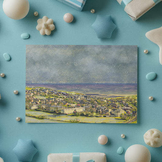 Festive St Bees Christmas Card