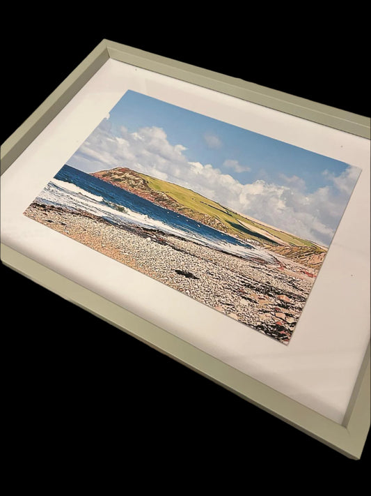 St Bees Seashore Print