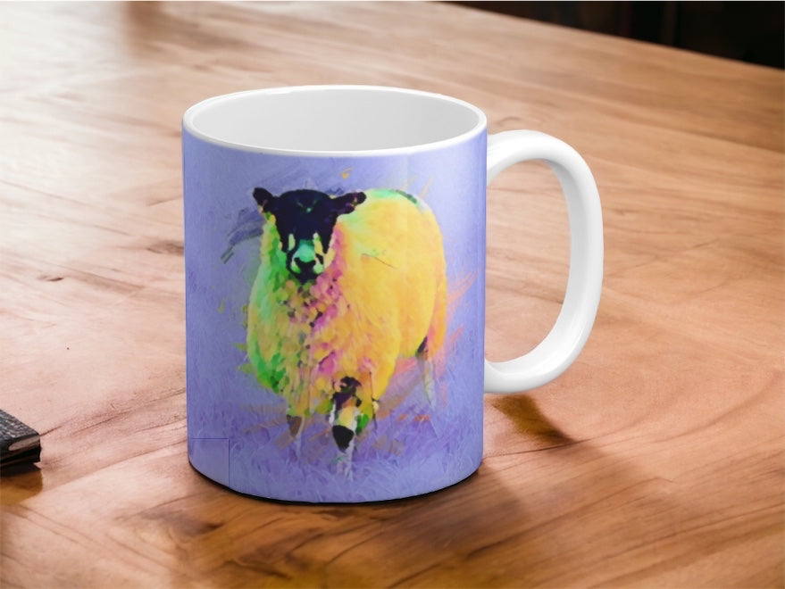 The Cumbrian Ramblers - Psychedelic Sheep Mug