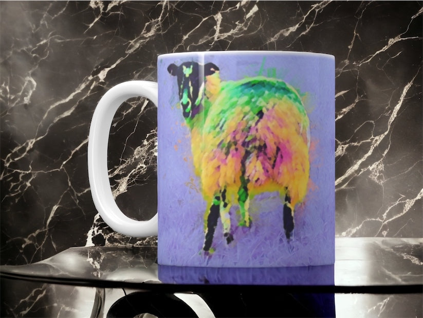 The Cumbrian Ramblers - Psychedelic Sheep Mug