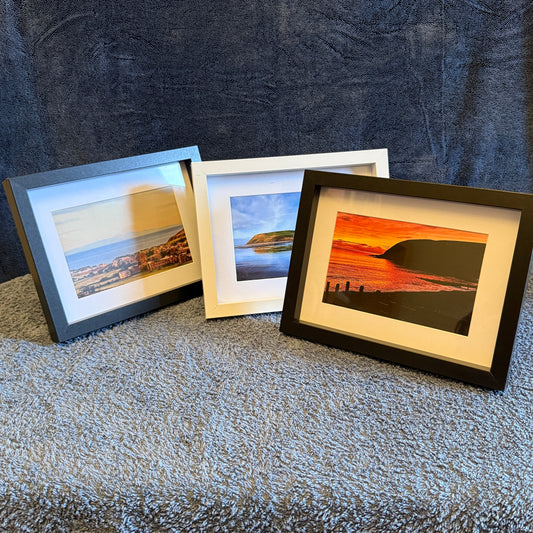 Framed Print of St Bees Golden Hour