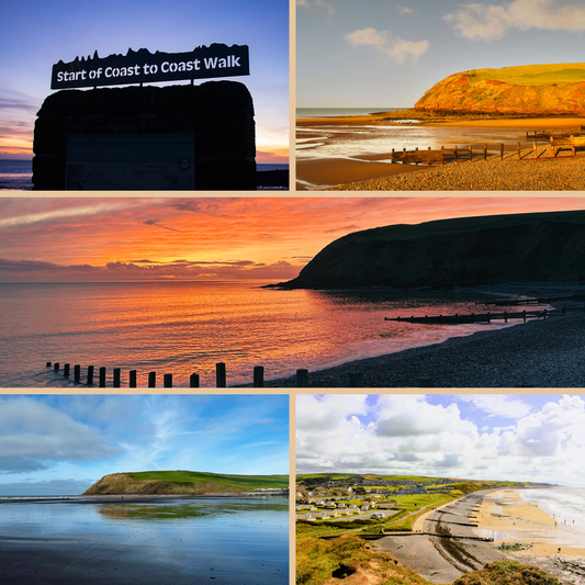 St Bees Collage Coaster