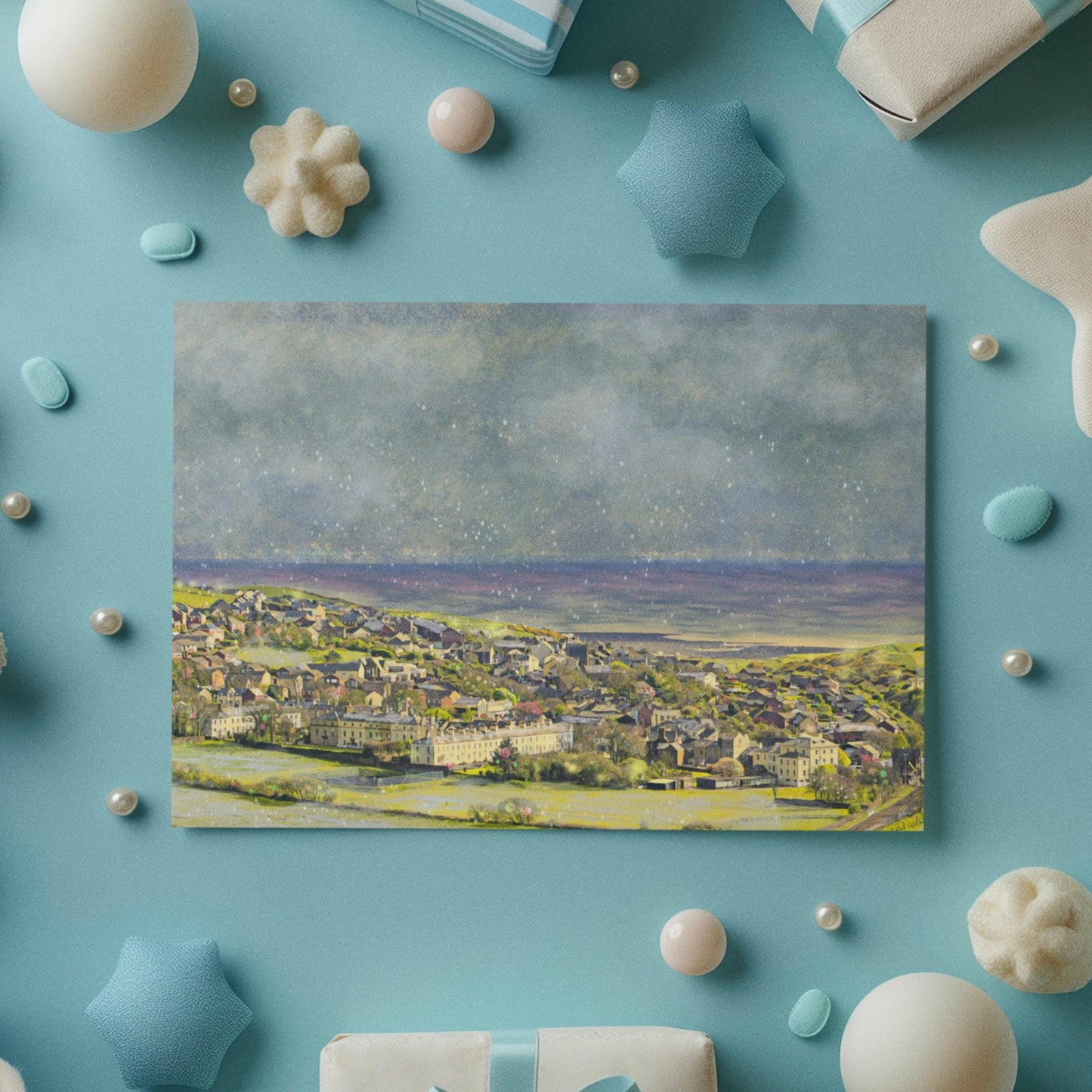 Festive St Bees Christmas Card