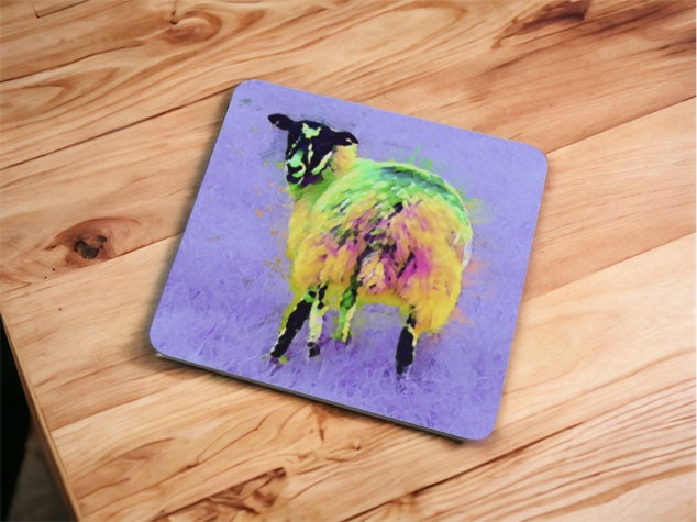 The Cumbrian Ramblers Sheep Coaster