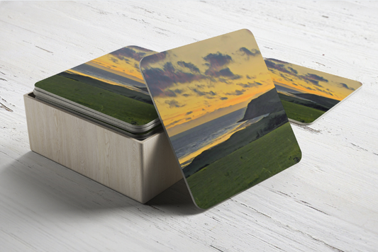 Sunset over St Bees Coaster