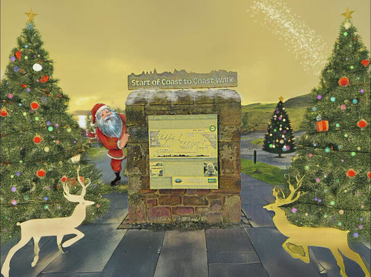 Coast to coast Christmas Cheer Christmas Card