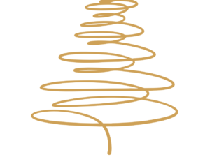 St Beesonal Greetings Gold Christmas Card